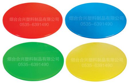 彩色圓形塑料菜板